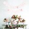 Tying The Knot Pink Bow Banner - Bridal Shower Garland,Bridal Weekend Decor,Bow Bachelorette Sign Pink Party Decor,She's Tying The Knot Theme Party Banner